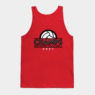 Celebrate Wisconsin Volleyball's Championship! Tank Top